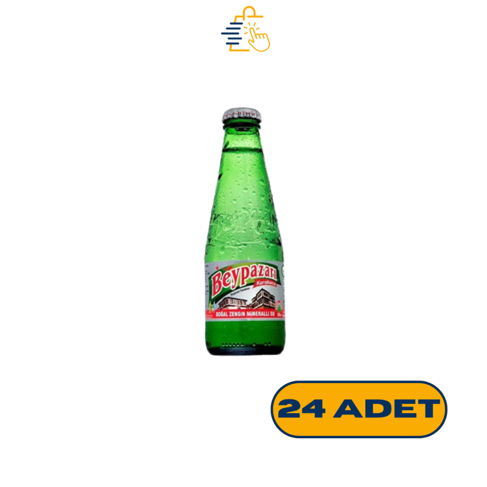 KOLİYLE AL - Beypazarı Doğal Maden Suyu Sade 200 ml 24 ’lü Paket
