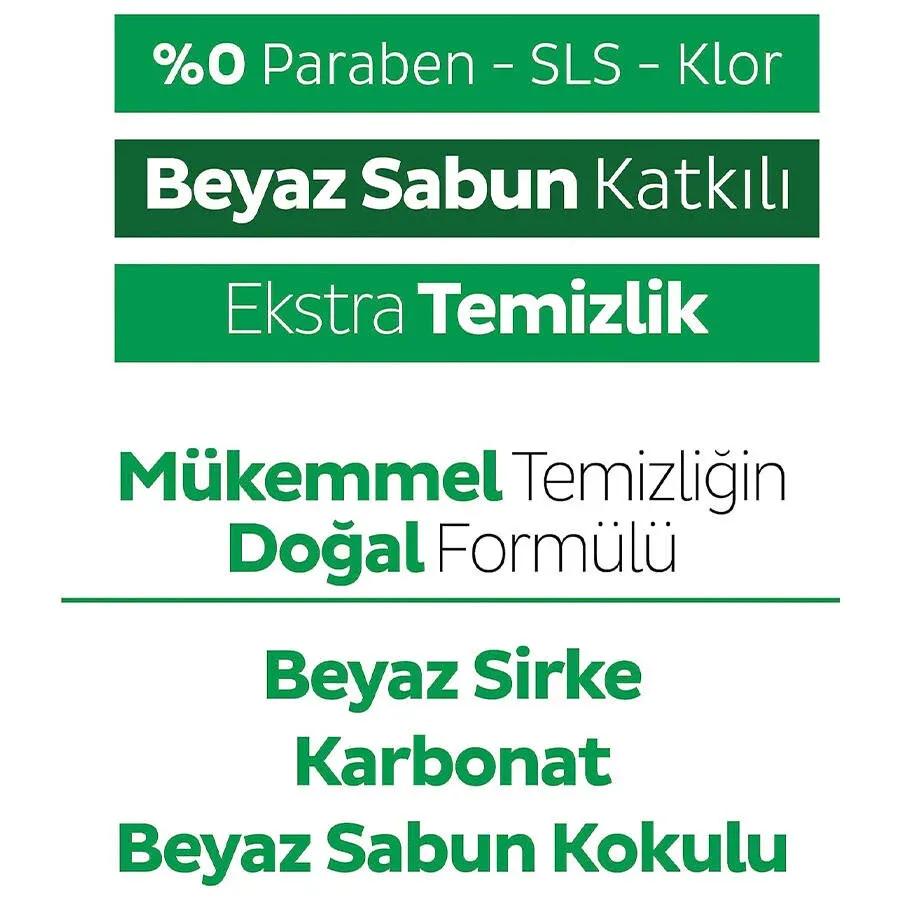 Sleepy Easy Clean Beyaz Sabun Katkılı Yüzey Temizlik Havlusu 100 Yaprak