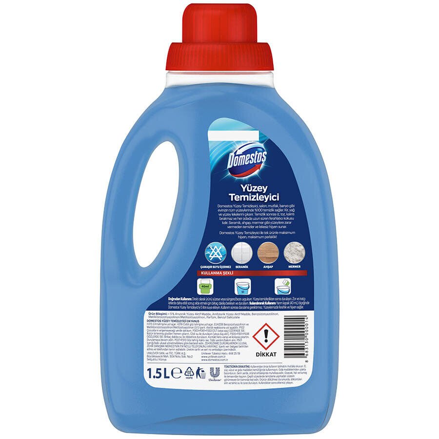 Domestos Yüzey Temizleyici Okyanus 1500 ML