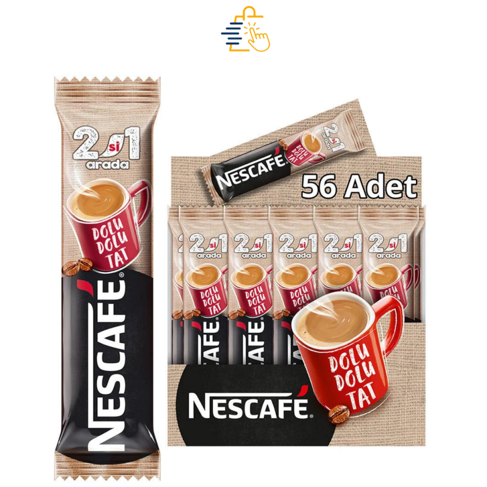 Nescafe 2'si 1 Arada Kahve 10 g 56'lı Paket