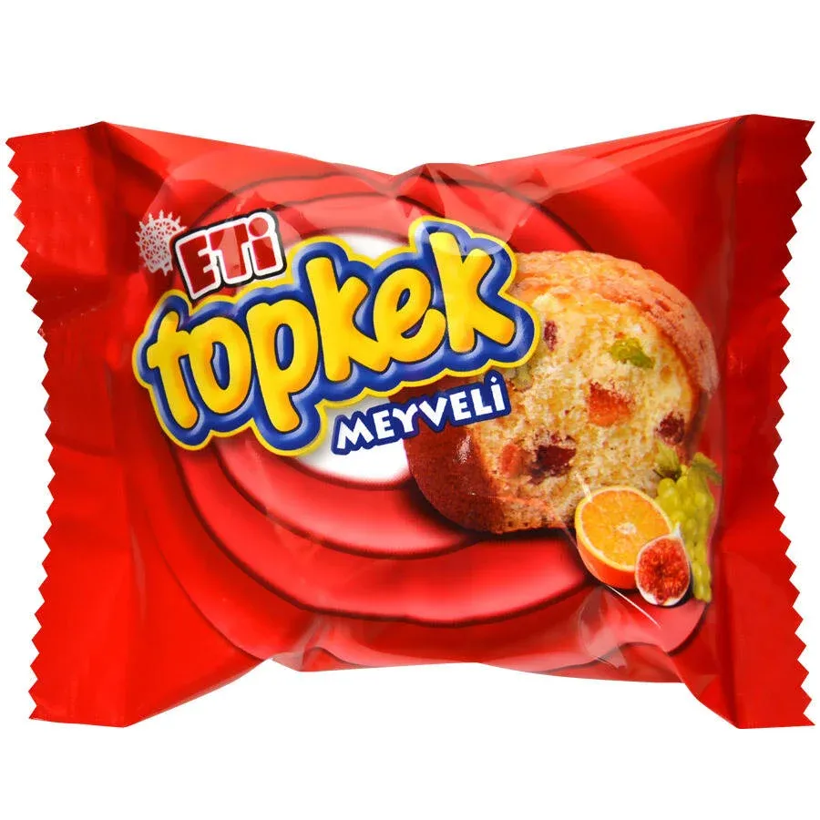 KOLİYLE AL - Eti Topkek Meyveli 40 gr 24'lü
