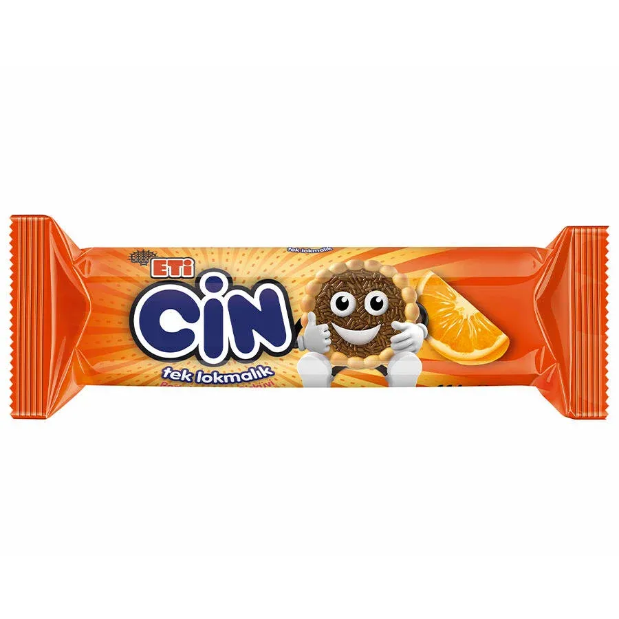 KOLİYLE AL - Eti Cin Bisküvi Portakallı 114 gr 18'li