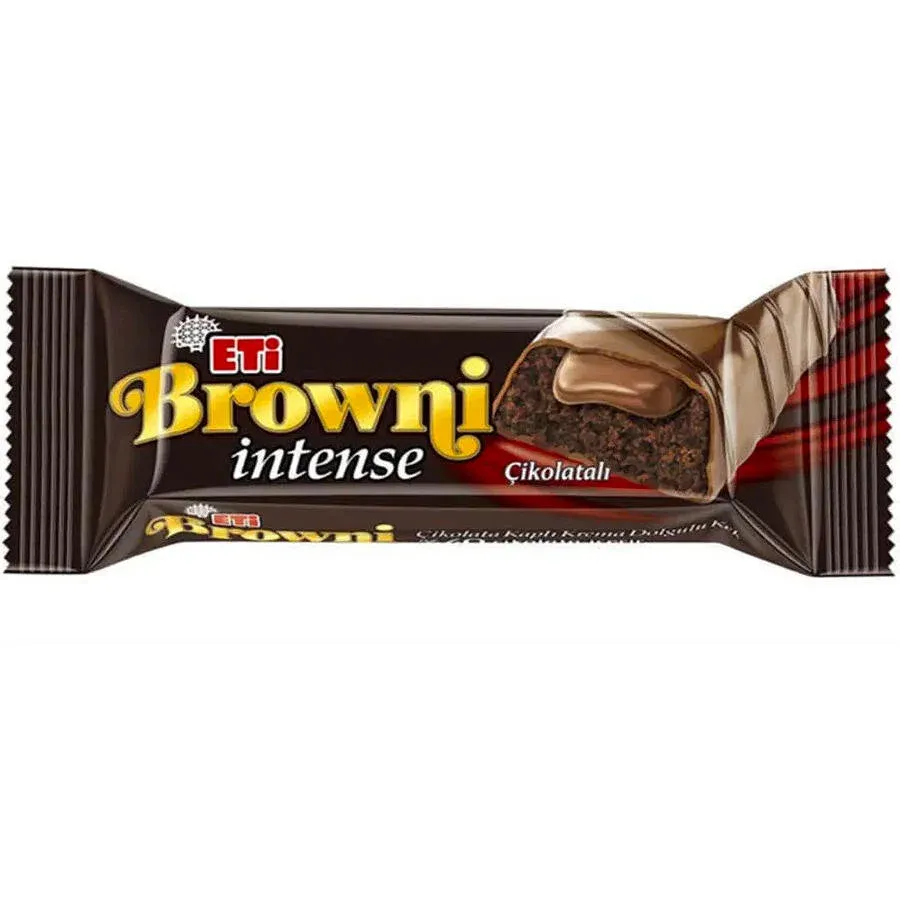 KOLİYLE AL - Eti Brownie İntense Çikolatalı Kek 50 gr 16'lı