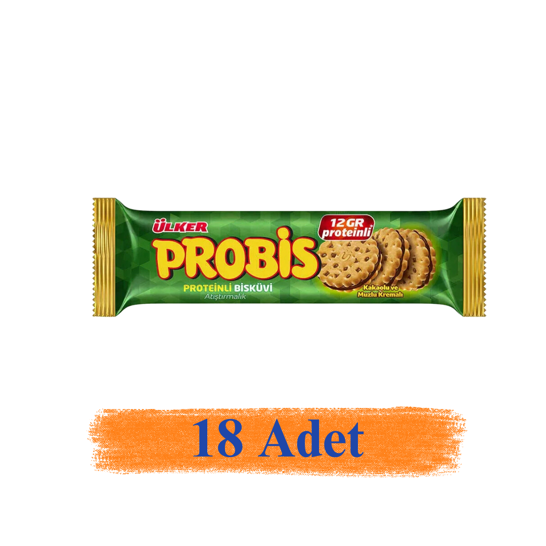 Ülker Probis Atıştırmalık Bisküvi 75 Gr 18'Li