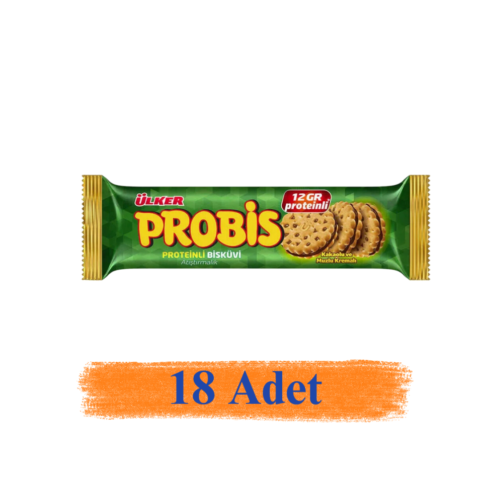 Ülker Probis Atıştırmalık Bisküvi 75 Gr 18'Li