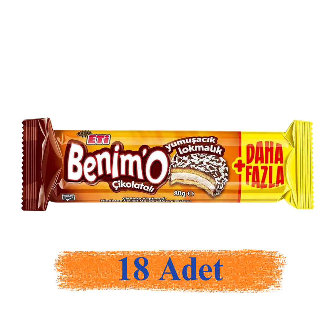 Eti Benimo Lokmalık 80 gr 18'Li