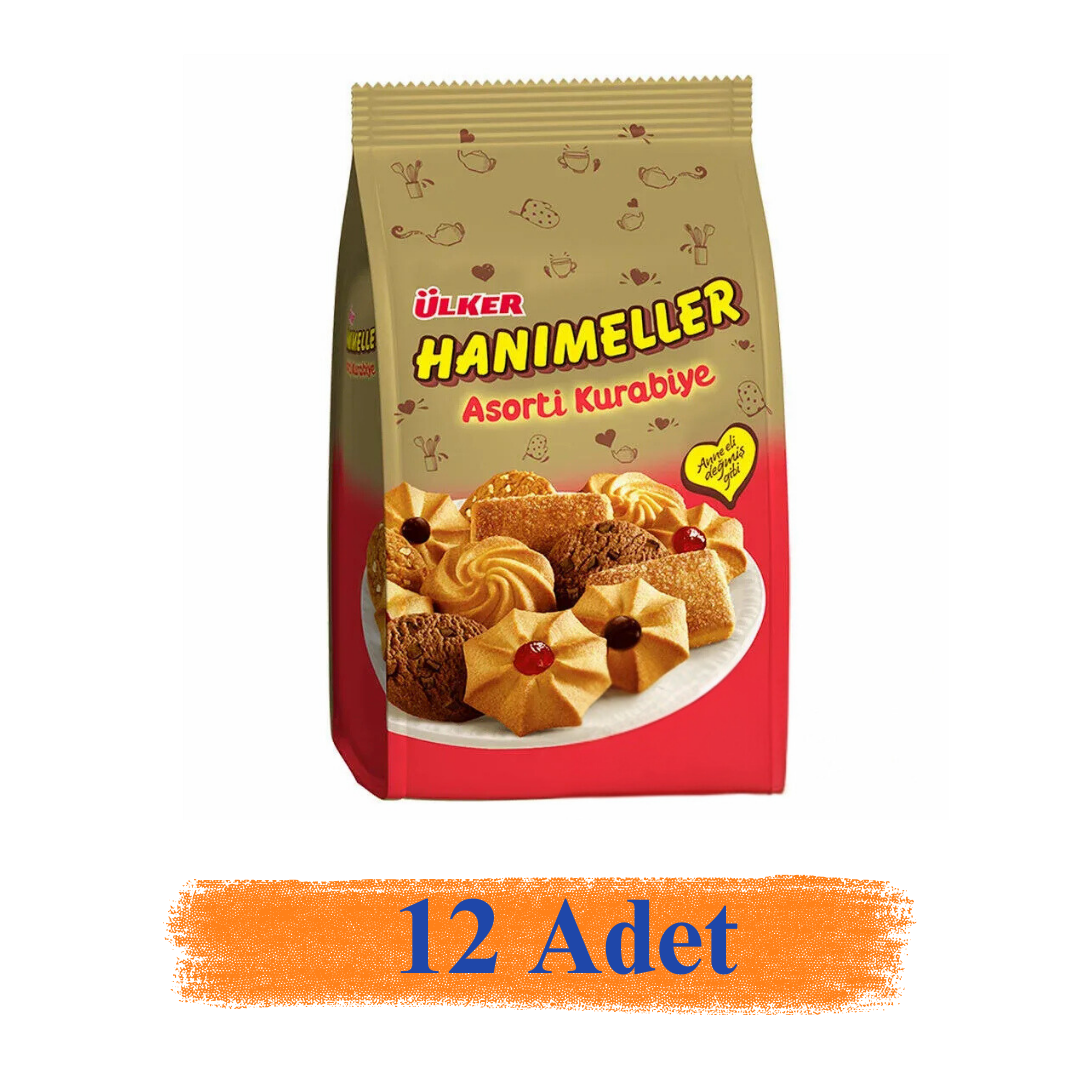 Ülker Hanımeller Asorti Poşet 150 gr 12'Li