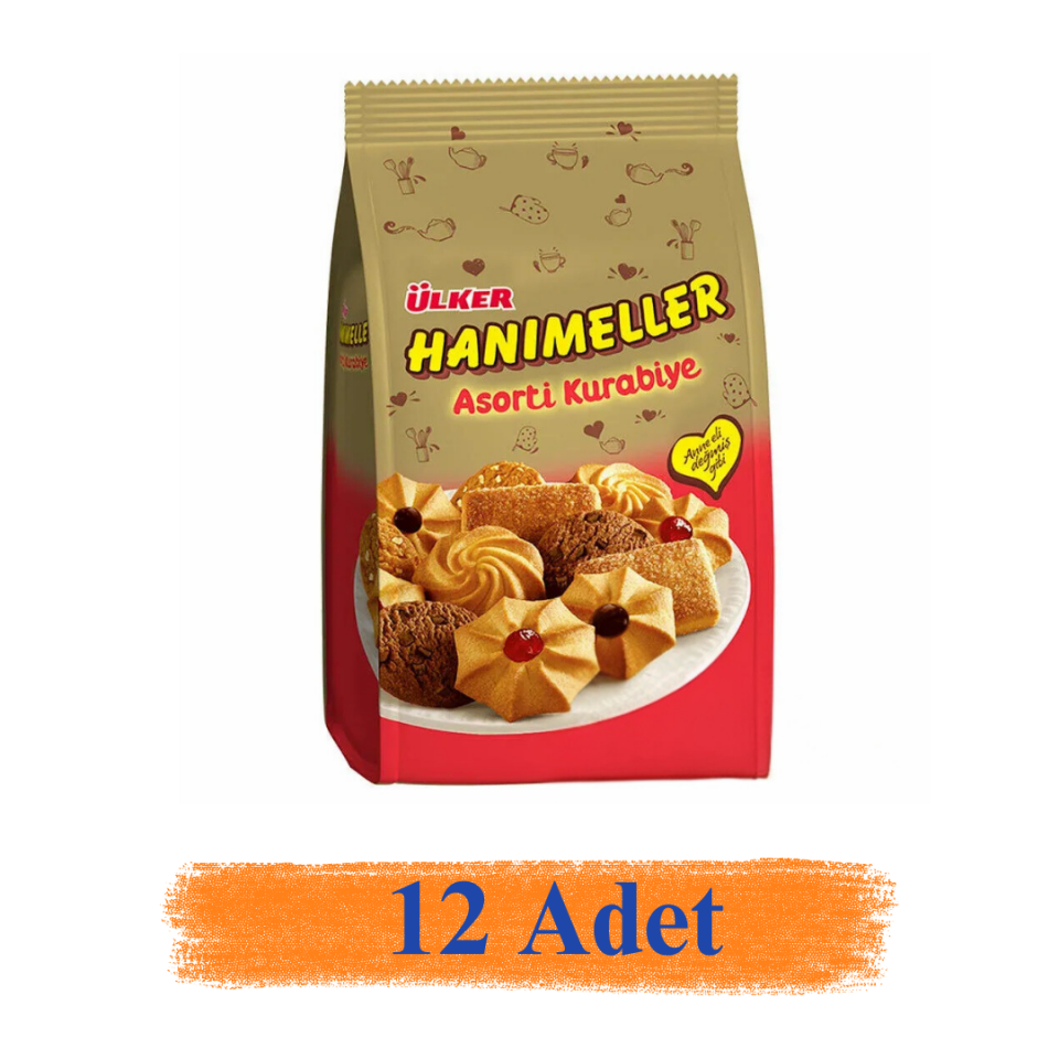 Ülker Hanımeller Asorti Poşet 150 gr 12'Li