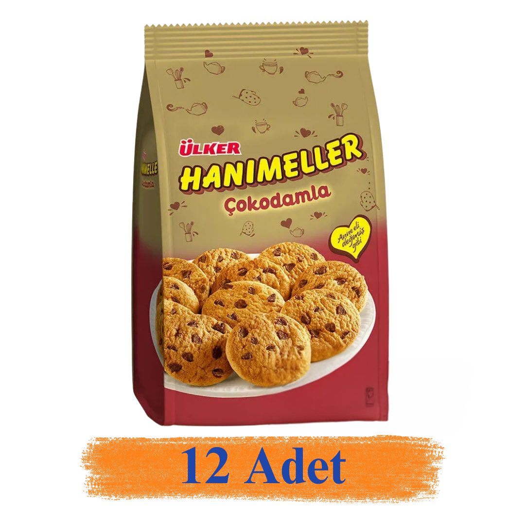 Ülker Hanımeller Çokodamla Poşet 150 gr 12'Li