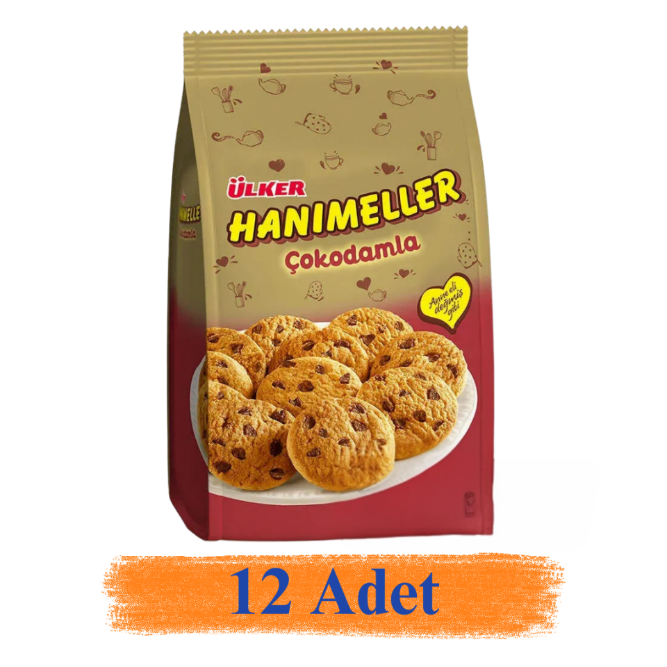 Ülker Hanımeller Çokodamla Poşet 150 gr 12'Li