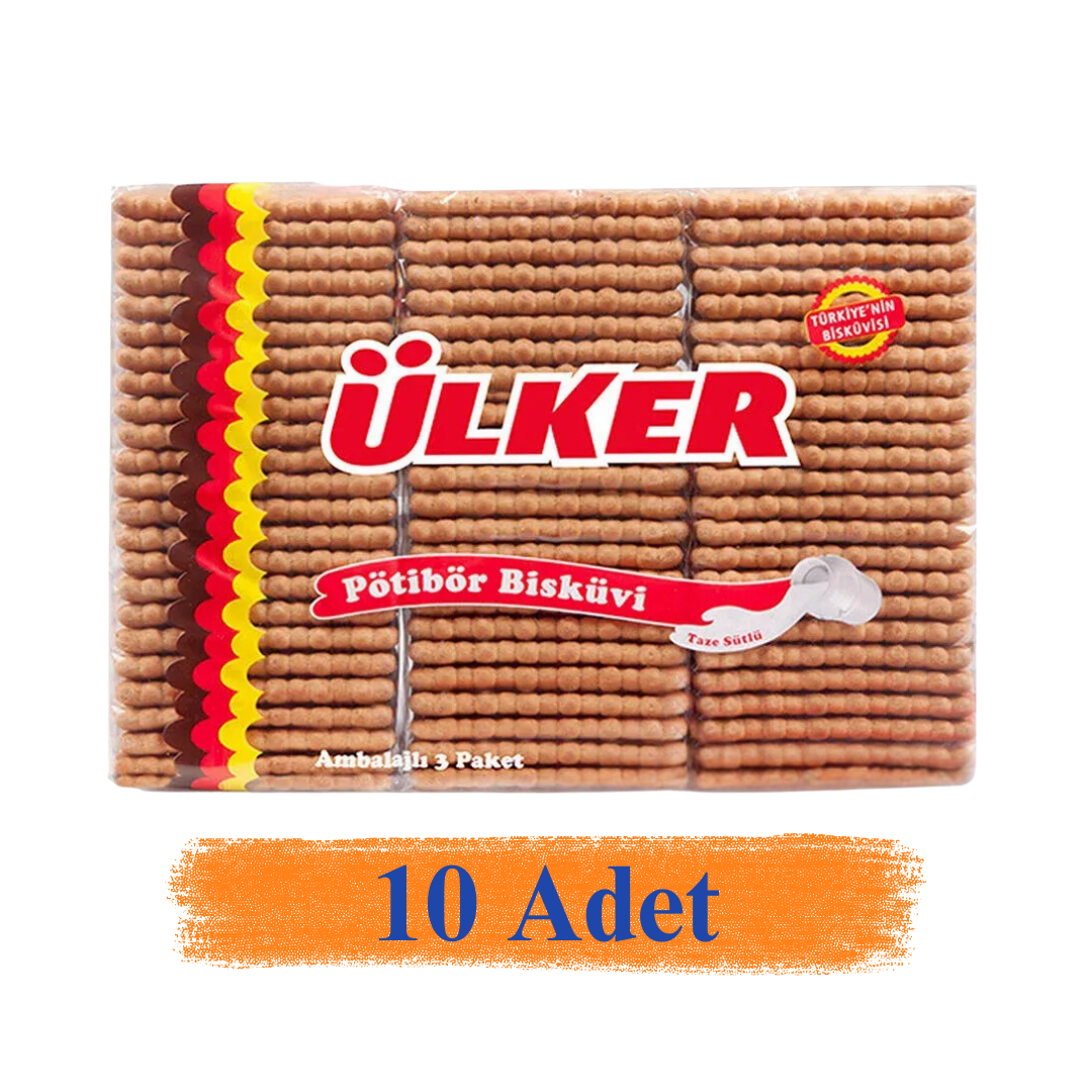 Ülker Pötibör Bisküvi 450 gr 10'Lu