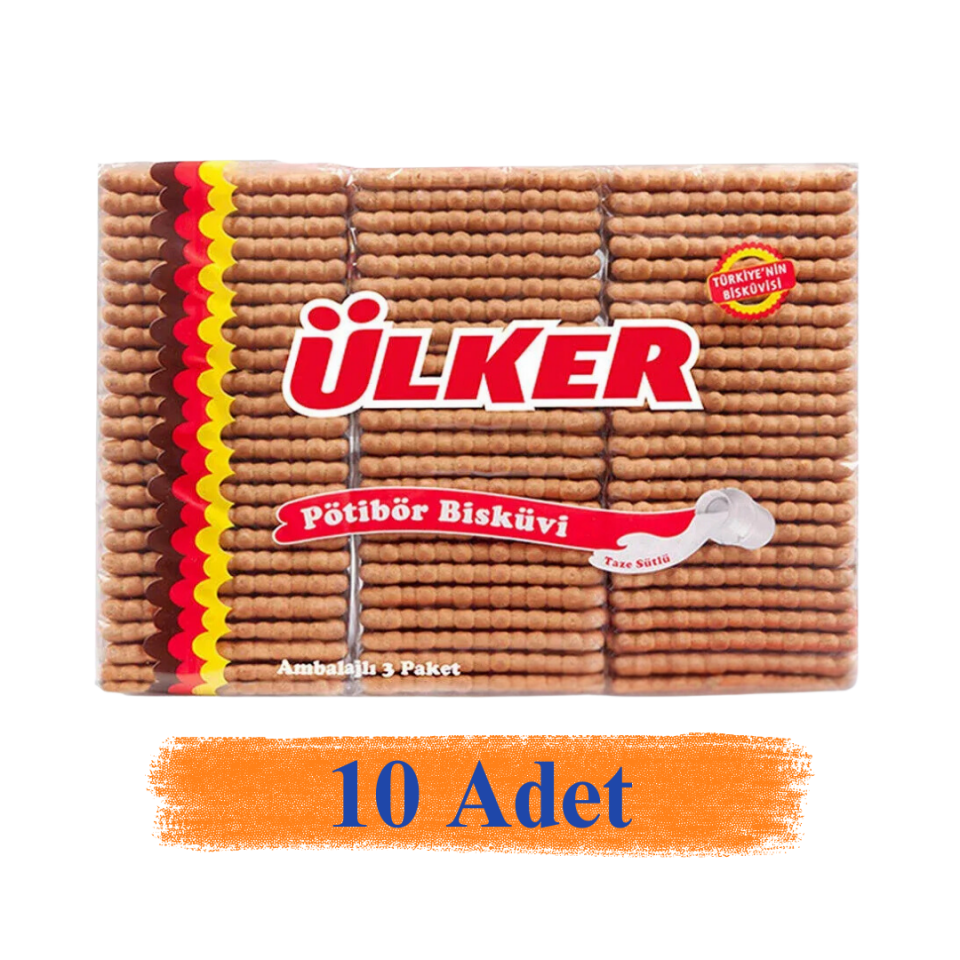 Ülker Pötibör Bisküvi 450 gr 10'Lu