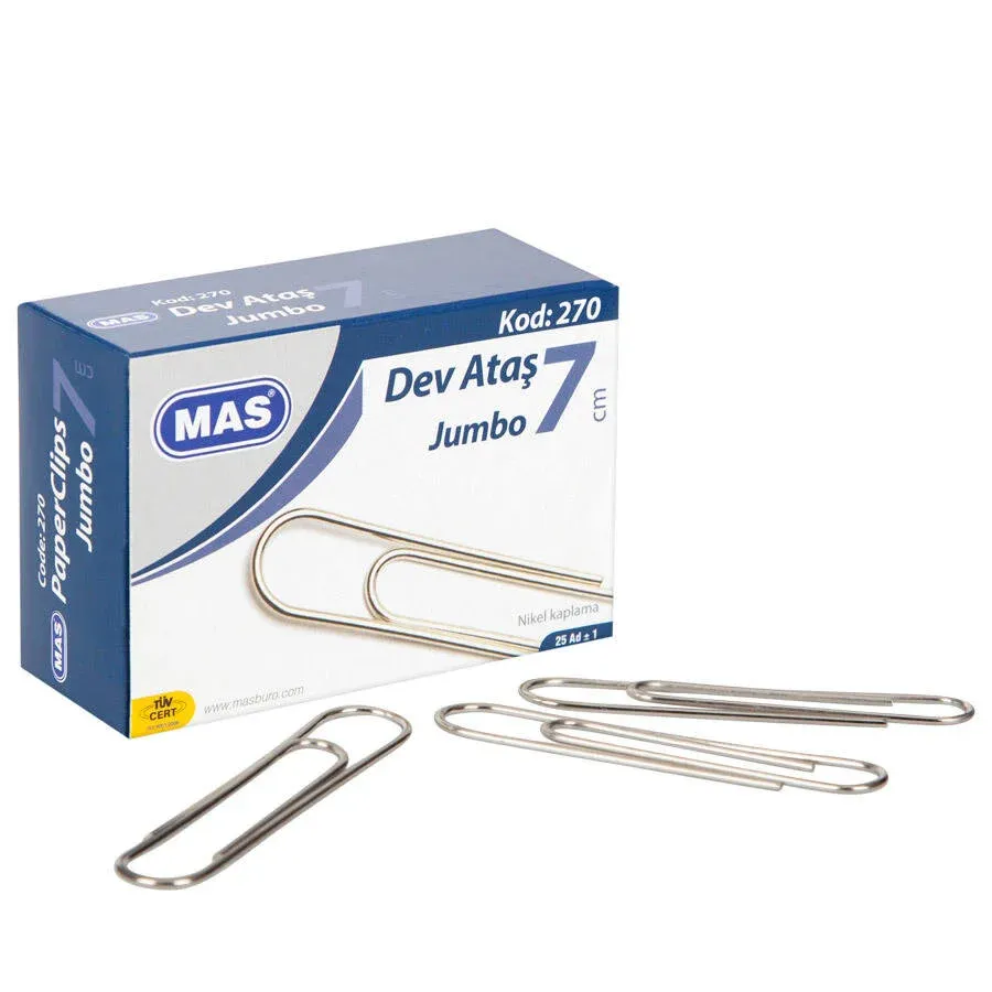 Mas 270 Dev Ataş Jumbo 70 mm 25'li Paket