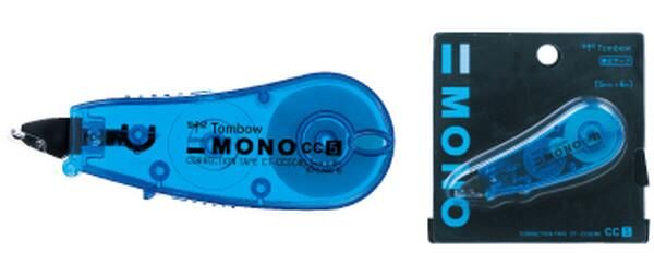 Tombow Mono Mini Şerit Silici 5 mm x 6 m Şeffaf Mavi