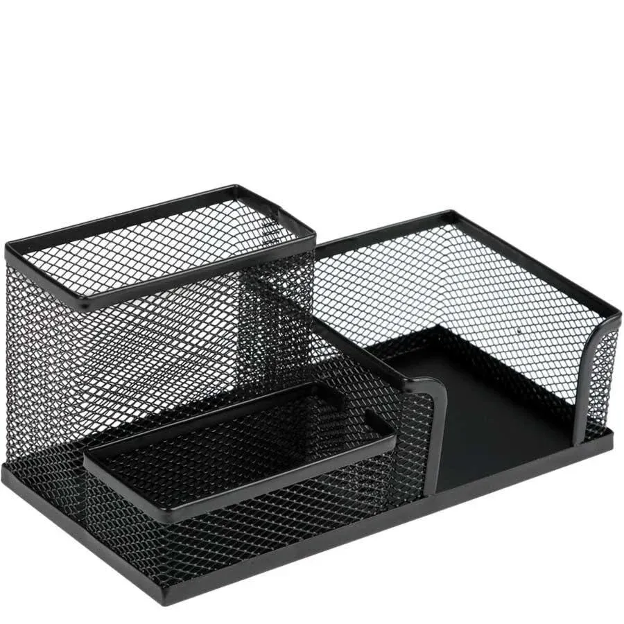OFİSE SÖYLE Metal Organizer Siyah