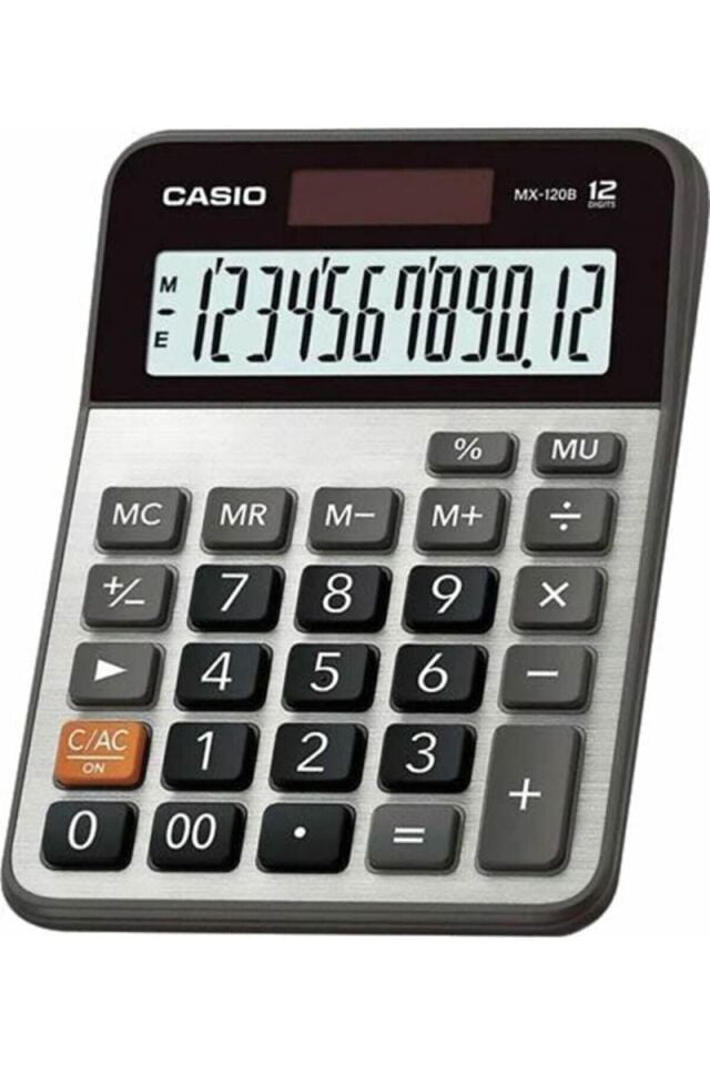 CASİO HESAP MAKİNESİ MX-120B 12 HANE