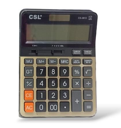 CSL HESAP MAKİNESİ CS-3813 12 HANE