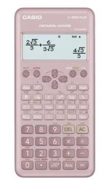 CASİO HESAP MAKİNESİ FX-82ES PLUS-PK PEMBE FONSİYONLU