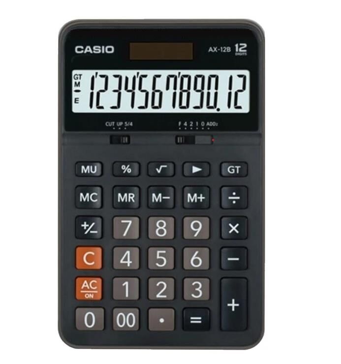 CASİO HESAP MAKİNESİ AX-12B 12 HANE