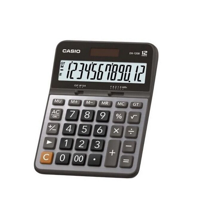 CASİO HESAP MAKİNESİ DX-120B 12 HANE