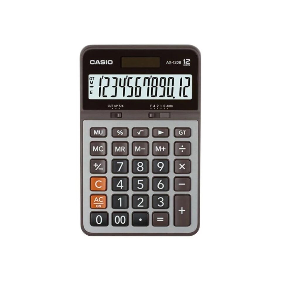 CASİO HESAP MAKİNESİ AX-120B 12 HANE