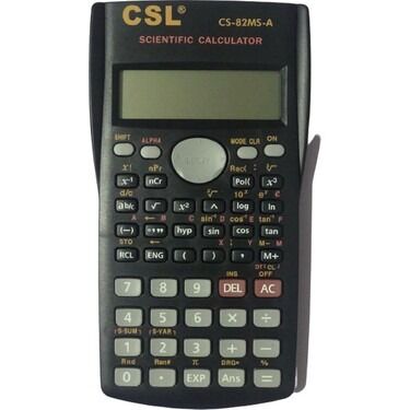 CSL HESAP MAKİNESİ CS-82MS-A FONKSİYONLU SİYAH
