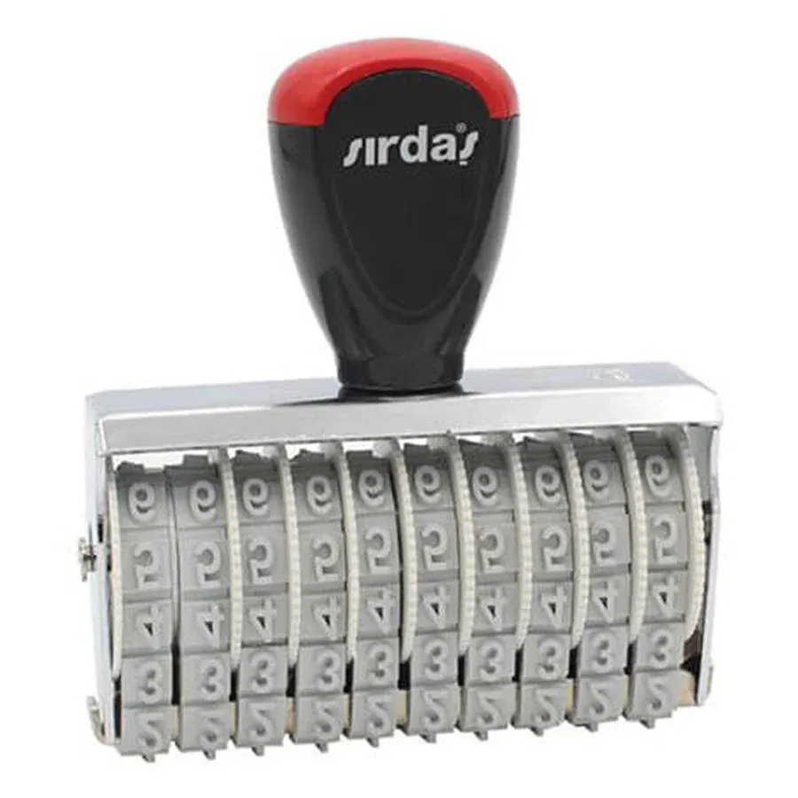 Sırdaş 15510 Numaratör 5 mm 10 Hane