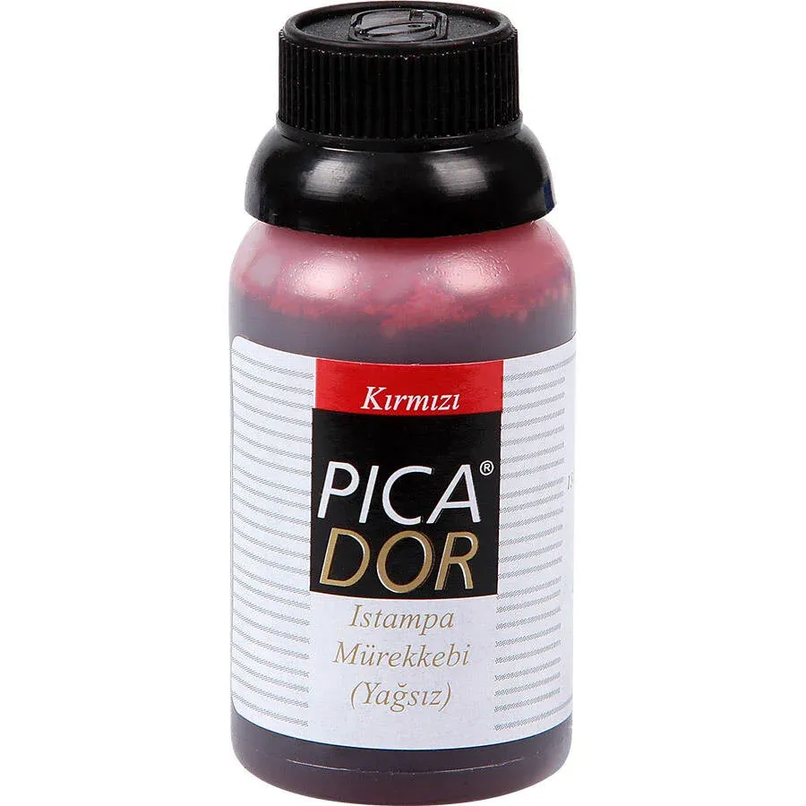 Picador Istampa Mürekkebi 30 cc Kırmızı