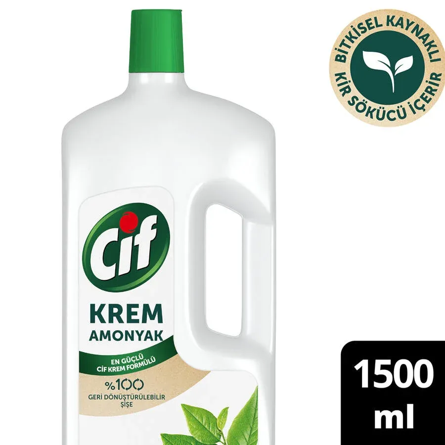Cif Krem Amonyaklı Yüzey Temizleyicisi 1.5 LT