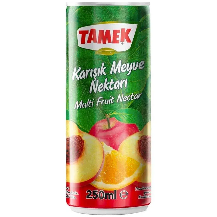 Tamek Karışık Meyve Nektar 250 ml 12'li