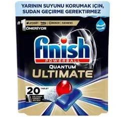 Finish Ultimate Plus 20 Kapsül Bulaşık Makinesi Deterjanı Tableti