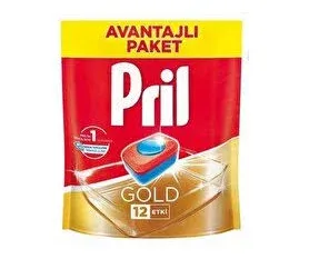 Pril Gold Bulaşık Makine Tabletleri 70'li