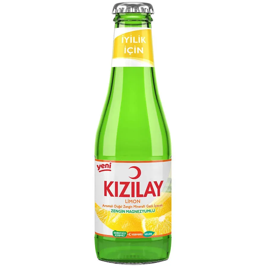 Kızılay Ekstra C Vitaminli Limonlu Maden Suyu 200 ml 6'lı Paket