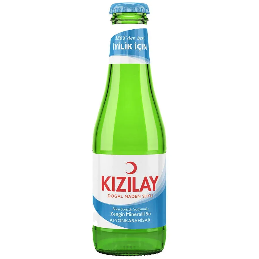 Kızılay Afyonkarahisar Doğal Maden Suyu Sade 200 ml 6'lı Paket