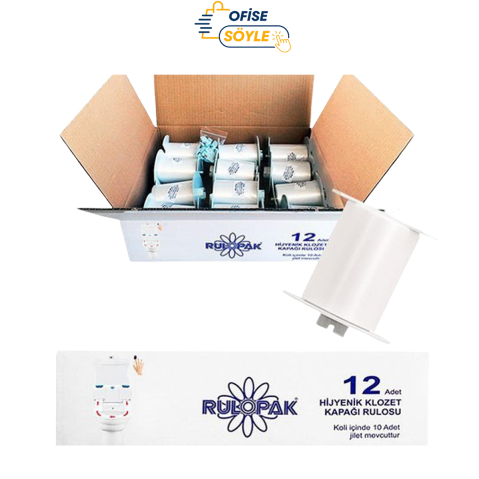 Rulopak R-2201 Sensörlü Klozet Rulosu 12 Adet