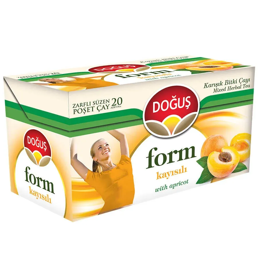 Doğuş Form Bitki Çayı Kayısılı 20'li Kutu