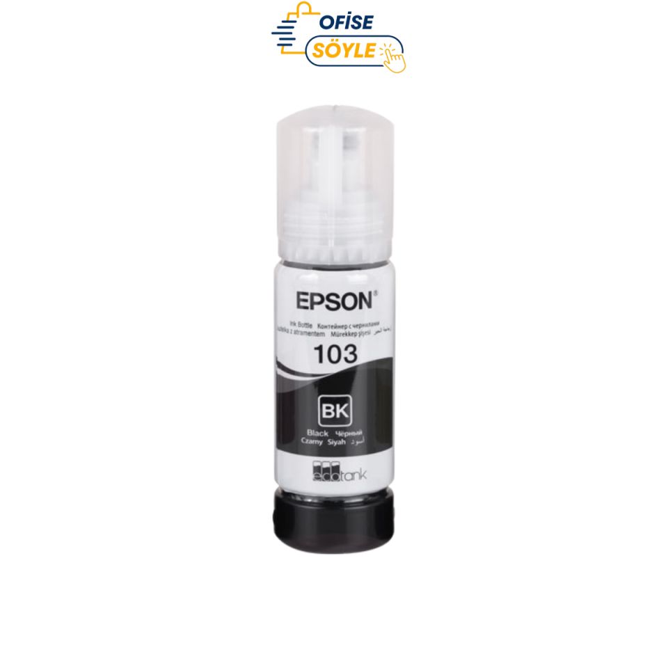Epson 103 Siyah Mürekkep C13T00S14A