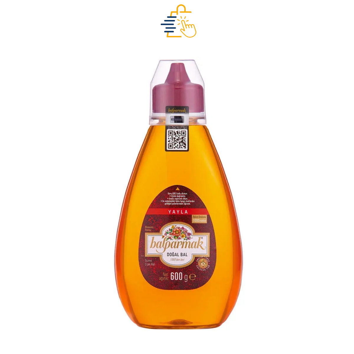 Balparmak Yayla Çiçek Balı Çıt Kapak 600 gr