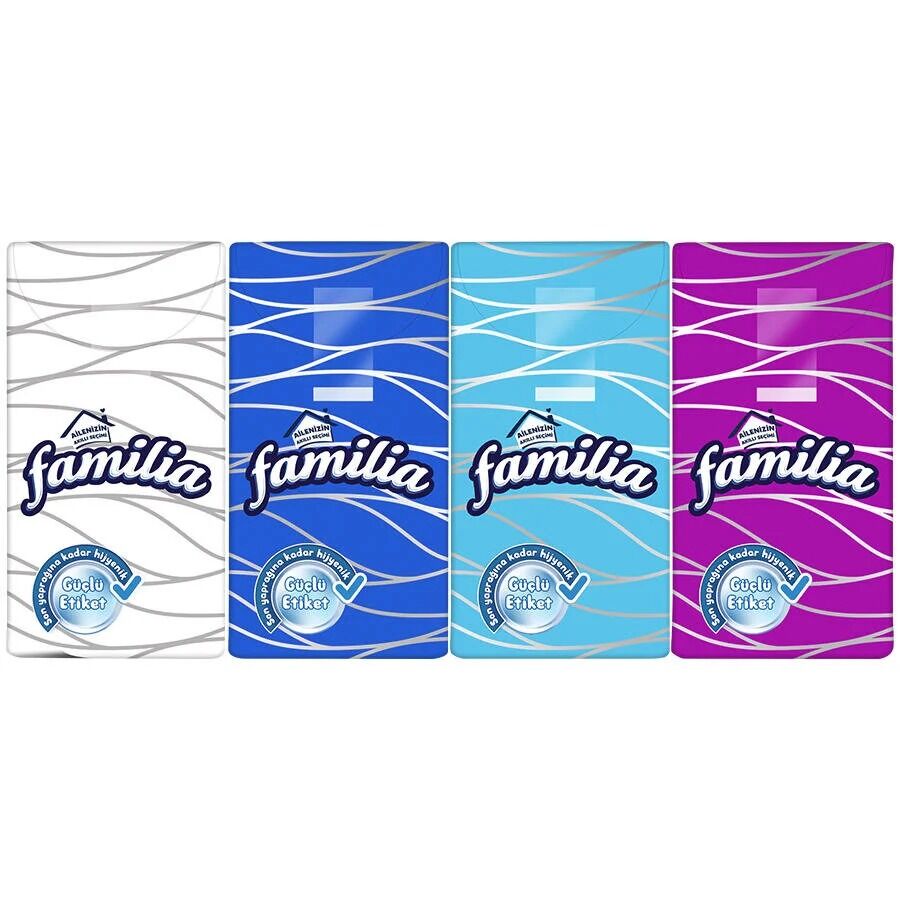 Familia Cep Mendil 3 Katlı 10'lu Paket