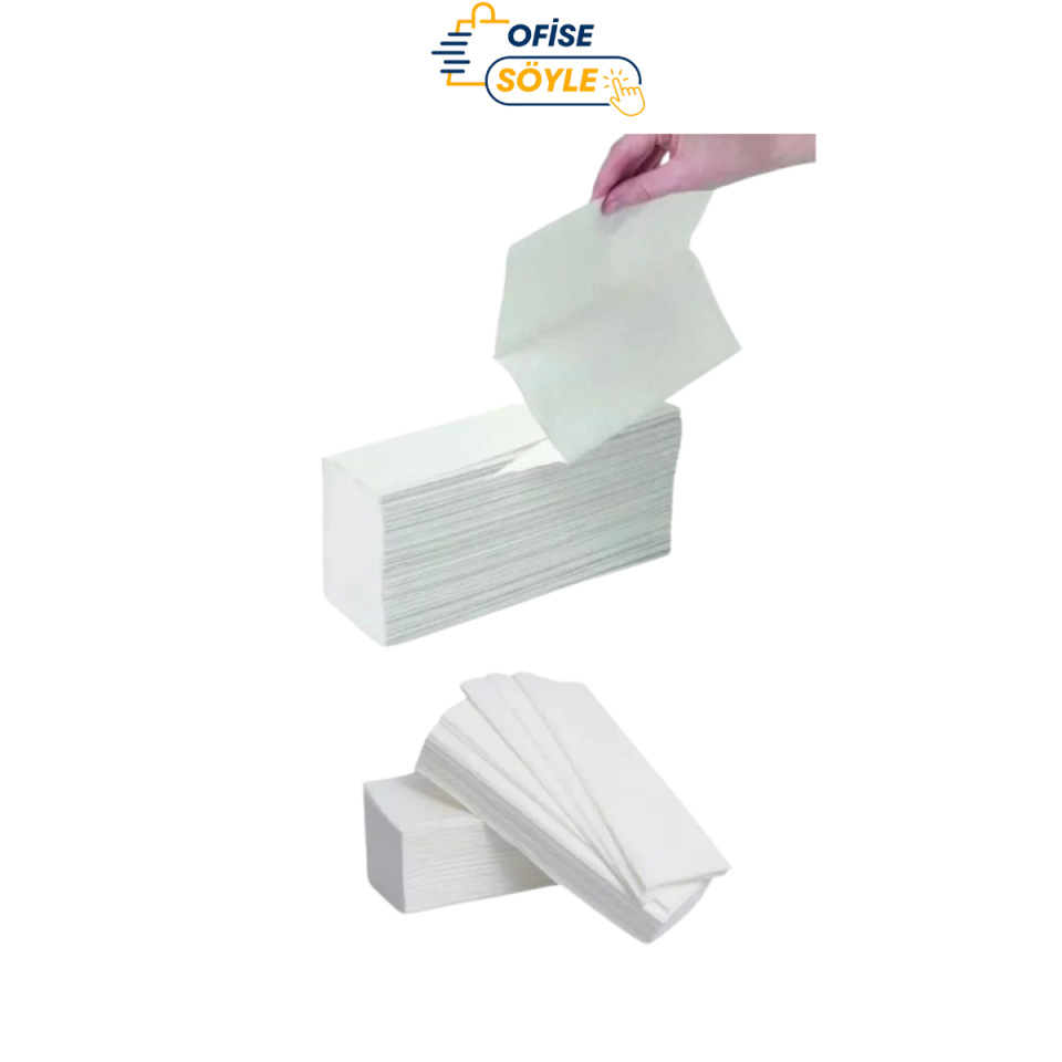 Komili Z Katlama Kağıt Havlu 20 x 24 cm 150 x 12 Paket (3,3 kg)