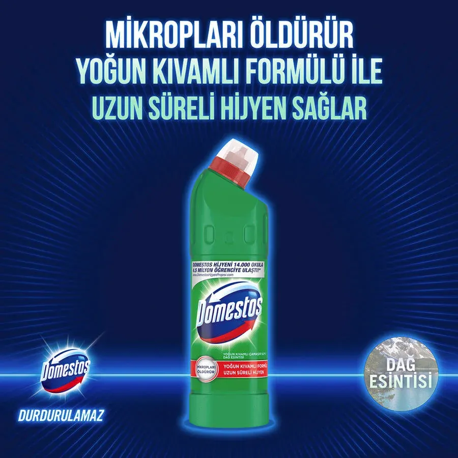 Domestos Çamaşır Suyu Dağ Esintisi 750 ML