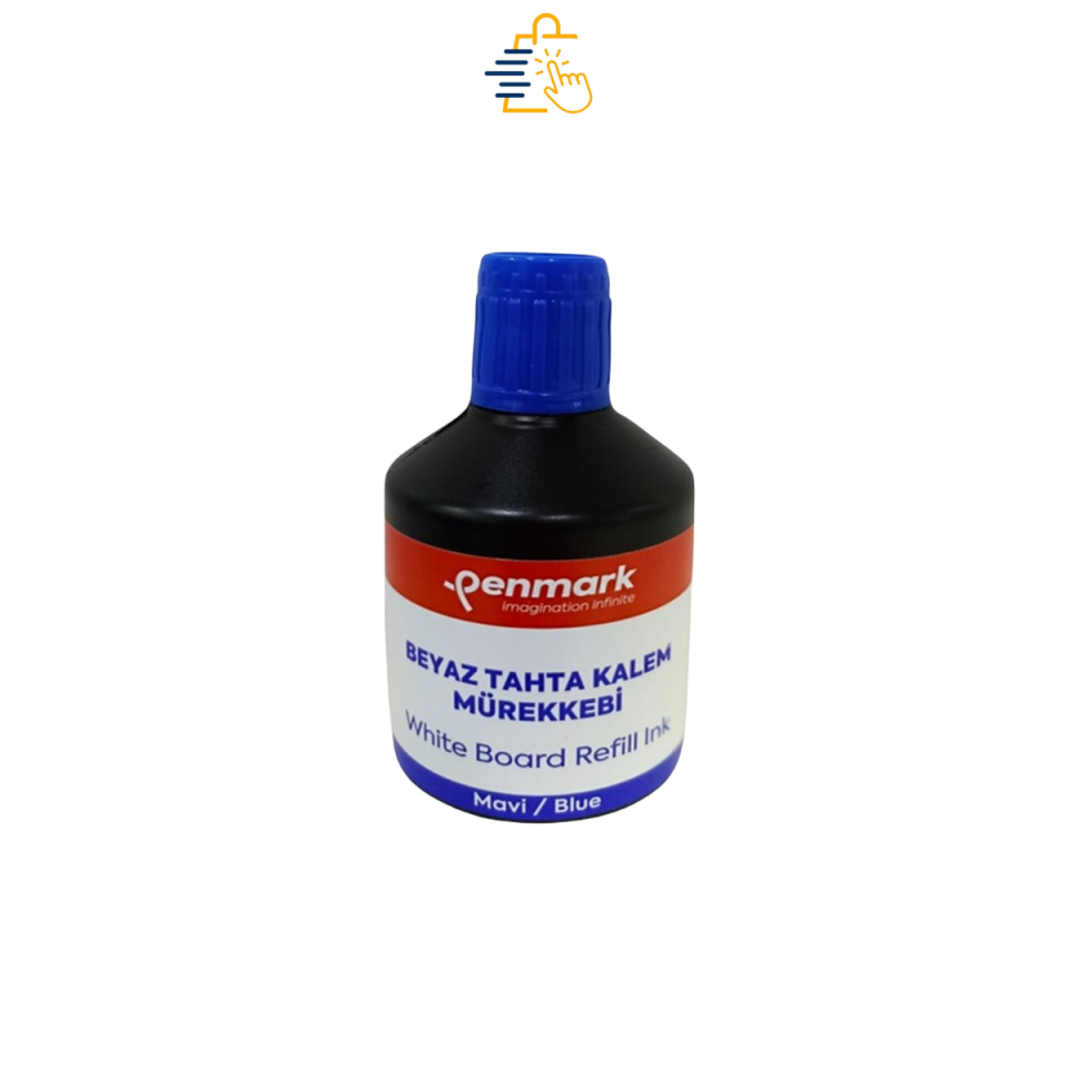 PENMARK TAHTA KALEM MÜREKKEBİ MAVİ 100 ML HS-107-02