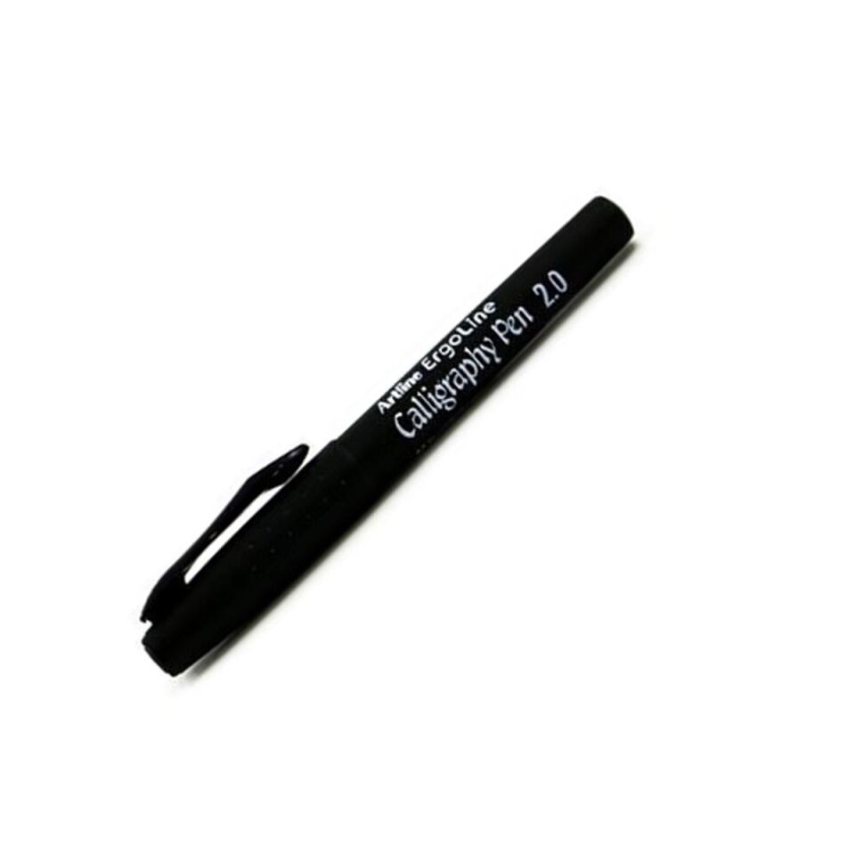 ARTLİNE KALİGRAFİ KALEMİ ERGOLİNE 242 SİYAH 2.0 MM
