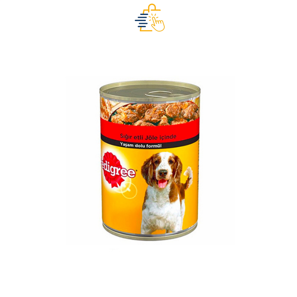 Pedigree Sığır Etli Yetişkin Köpek Konservesi 400 gr