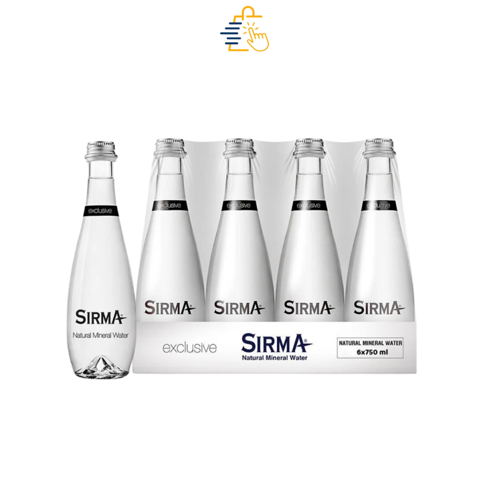 Sırma Cam Şişe 750 Ml 6'lı Paket