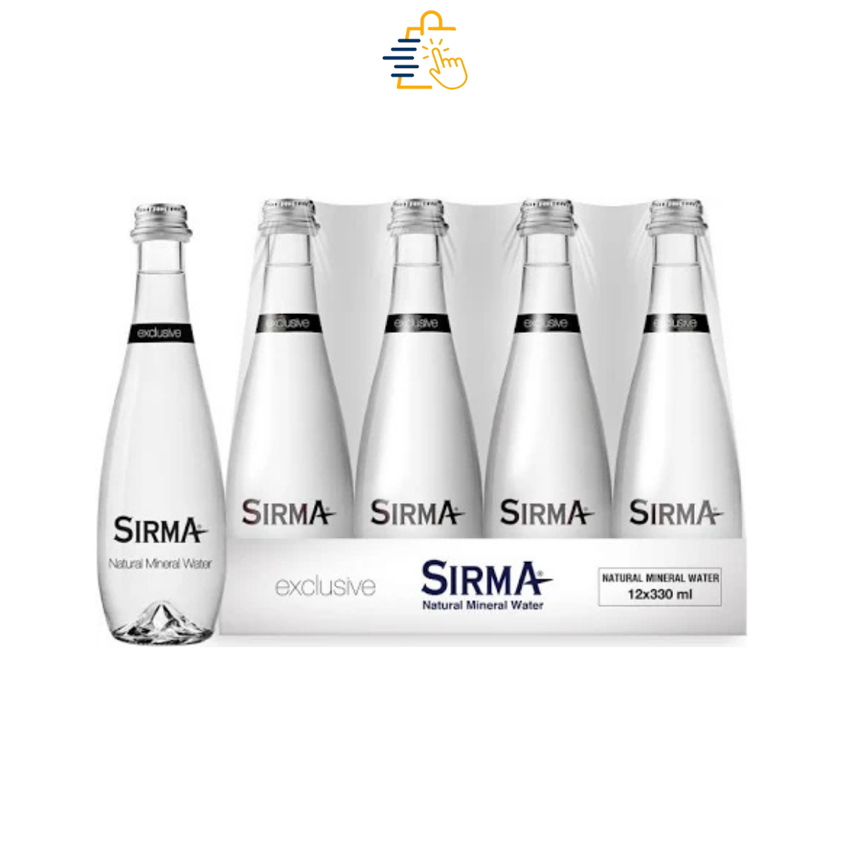 Sırma Cam Şişe 330 ml 12’li Paket