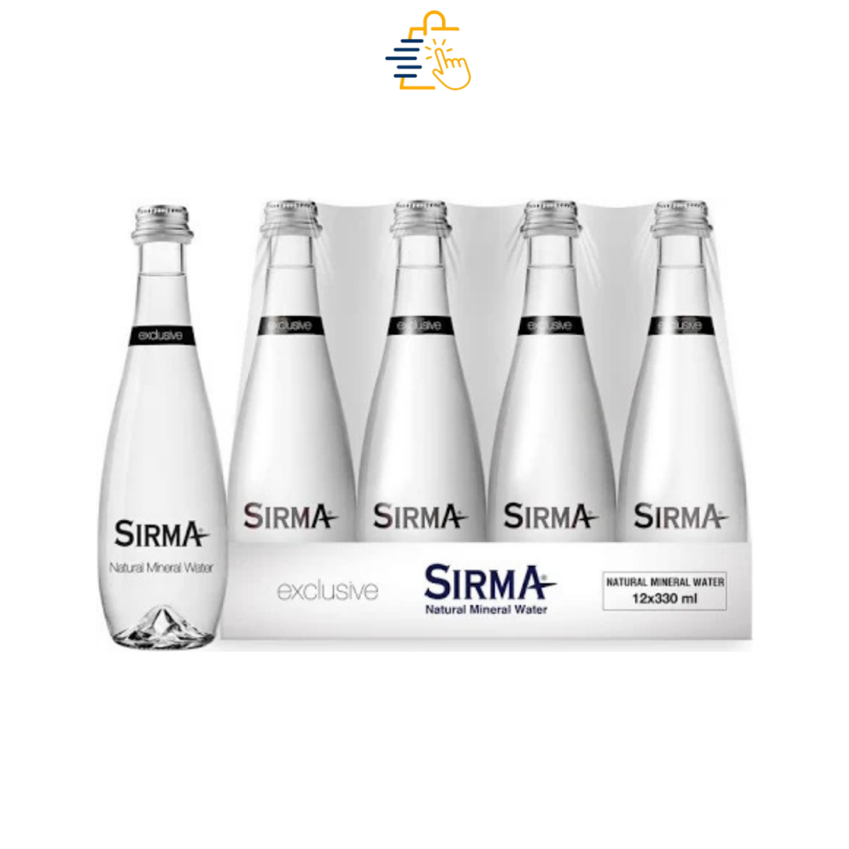Sırma Cam Şişe 330 ml 12’li Paket