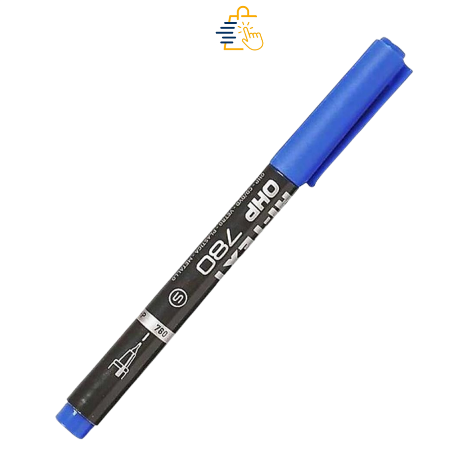 HI-TEXT ASETAT KALEMİ 780 S MAVİ