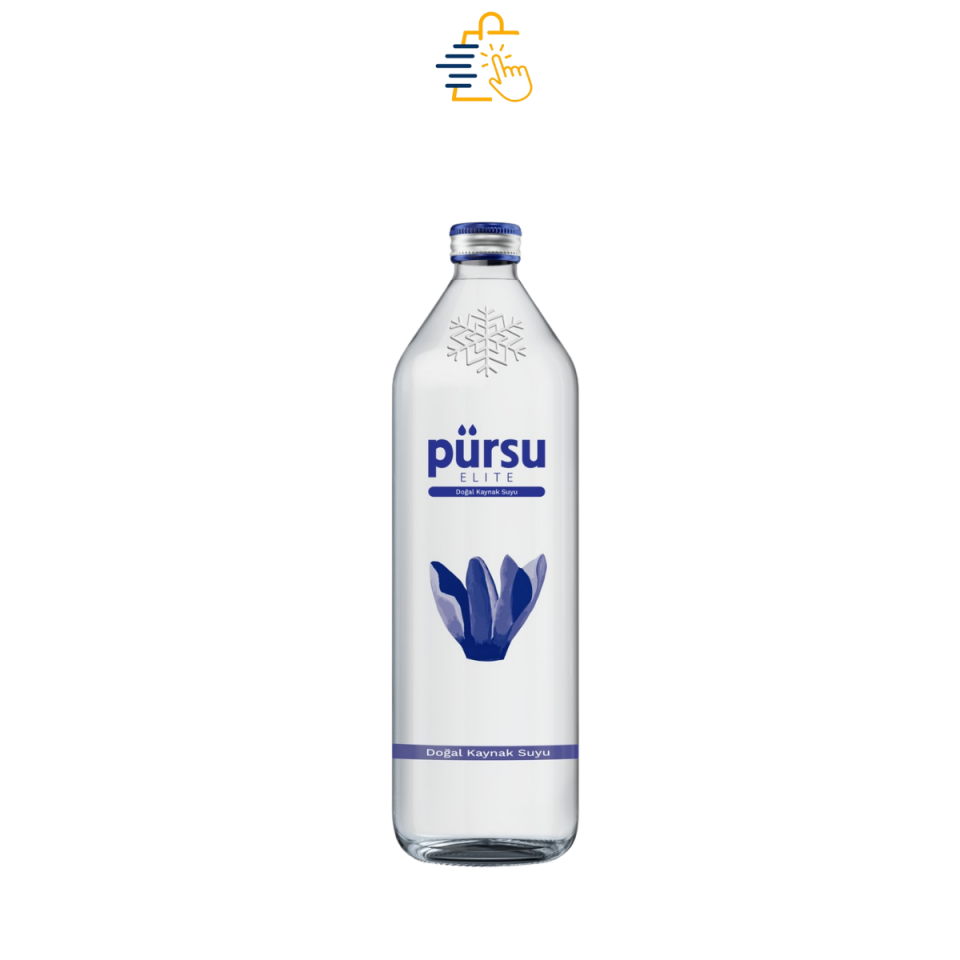 PÜRSU Elite Doğal Kaynak Suyu Cam 6 x 750 ml