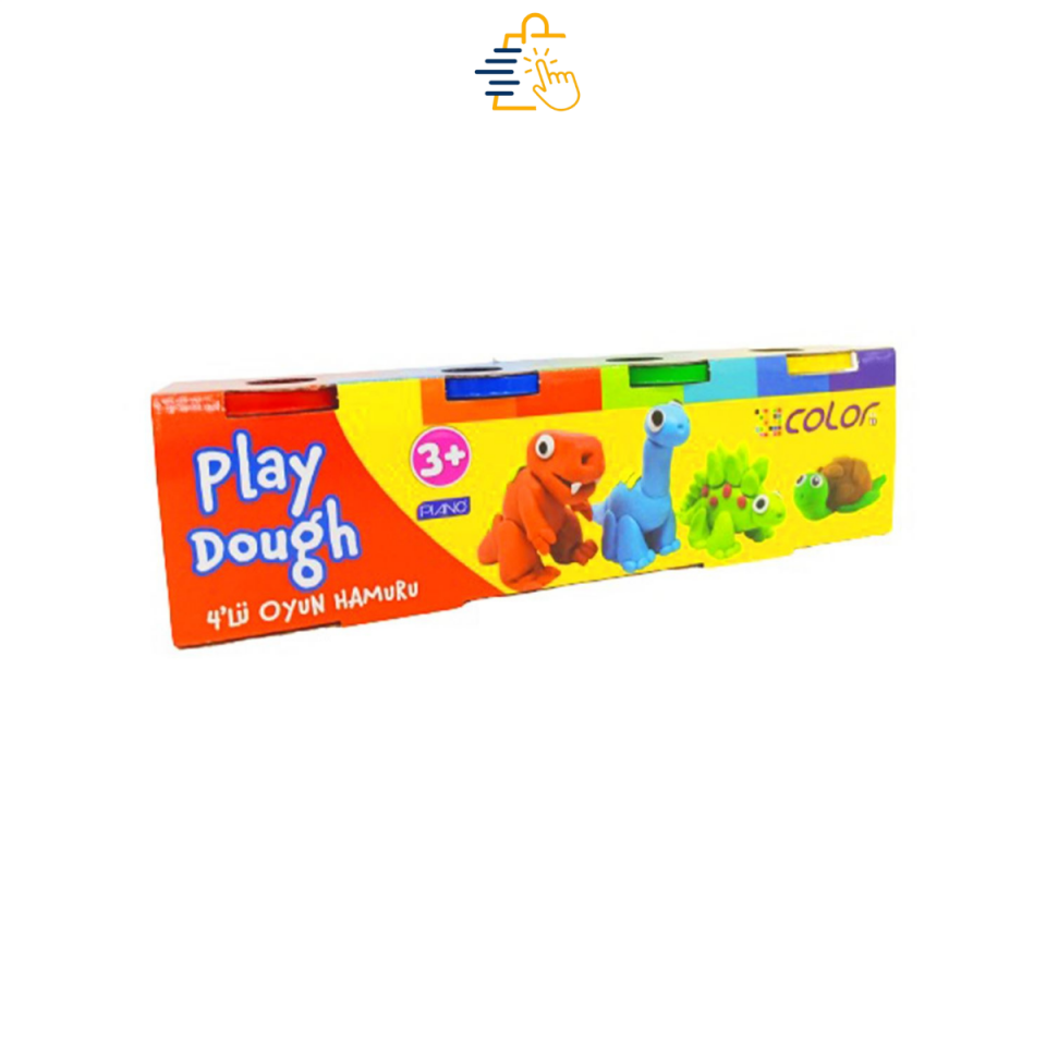 Colorbank Oyun Hamuru 4’lü 480 gr